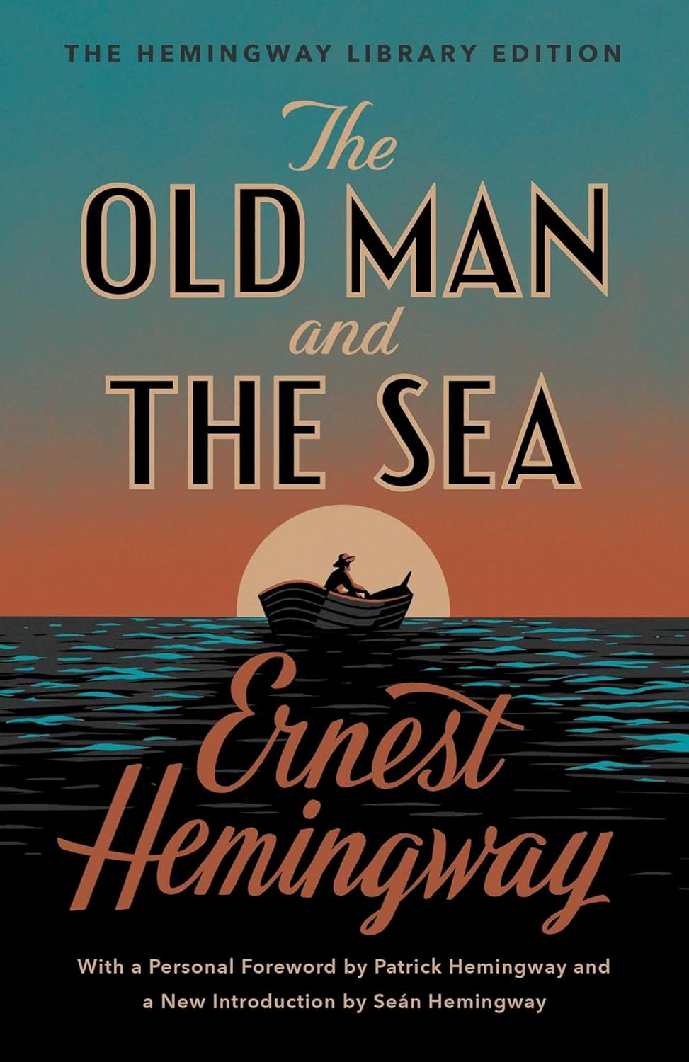 Capa do livro "the old man and the sea"