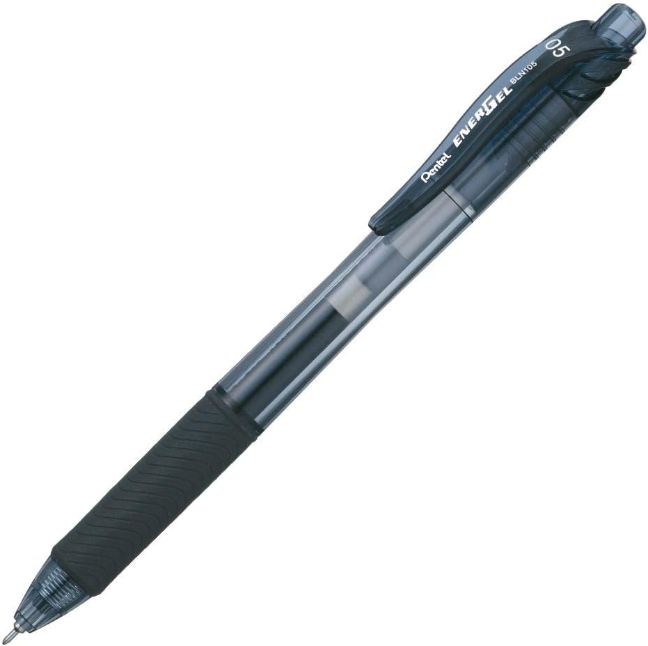 Pentel Caneta Gel Energel X 0.5mm Preta Retratil