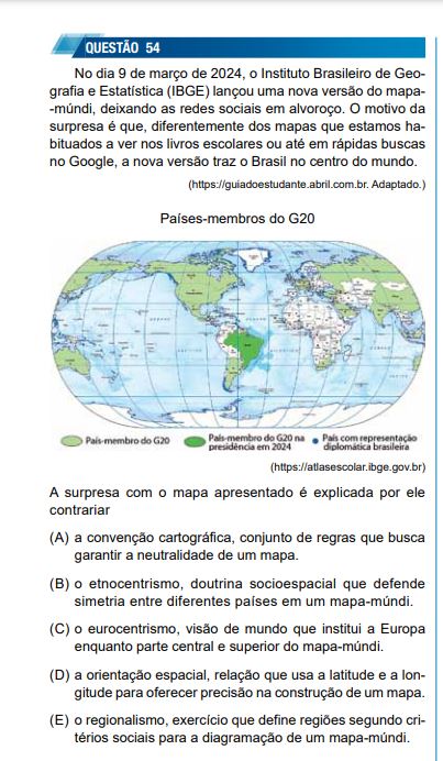 guia na unesp questão 54