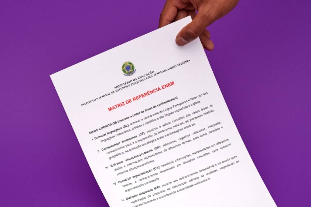 Descubra o que o Enem realmente cobra na prova com esse documento oficial do Inep