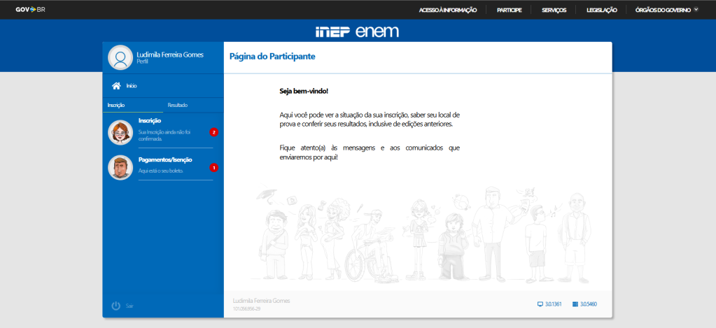 enem pagar a inscrição enem pagar a inscrição