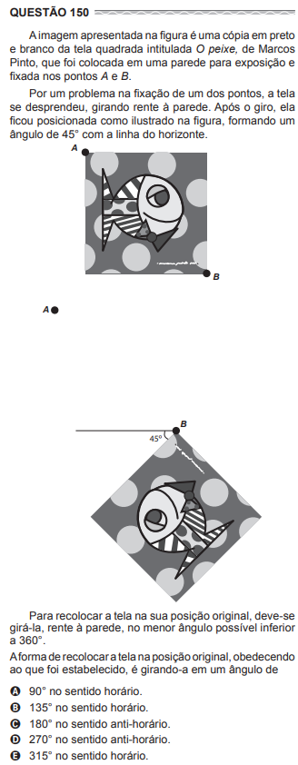 Questão de Matemática da prova do Enem 2017