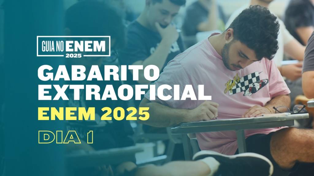 Gabarito Enem 2025: correção extraoficial do primeiro dia