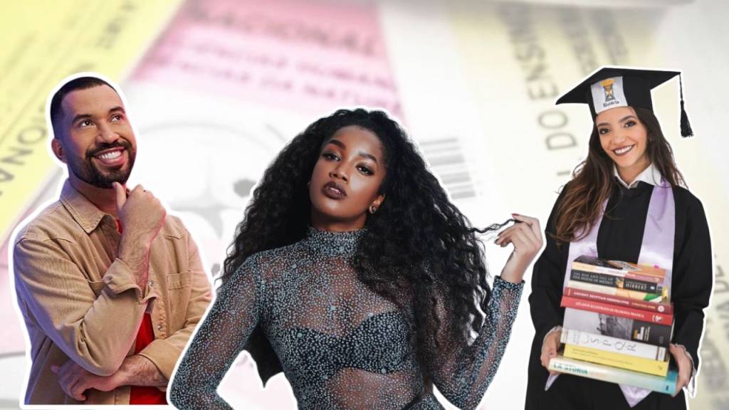 Relembre 6 famosos que já fizeram o Enem