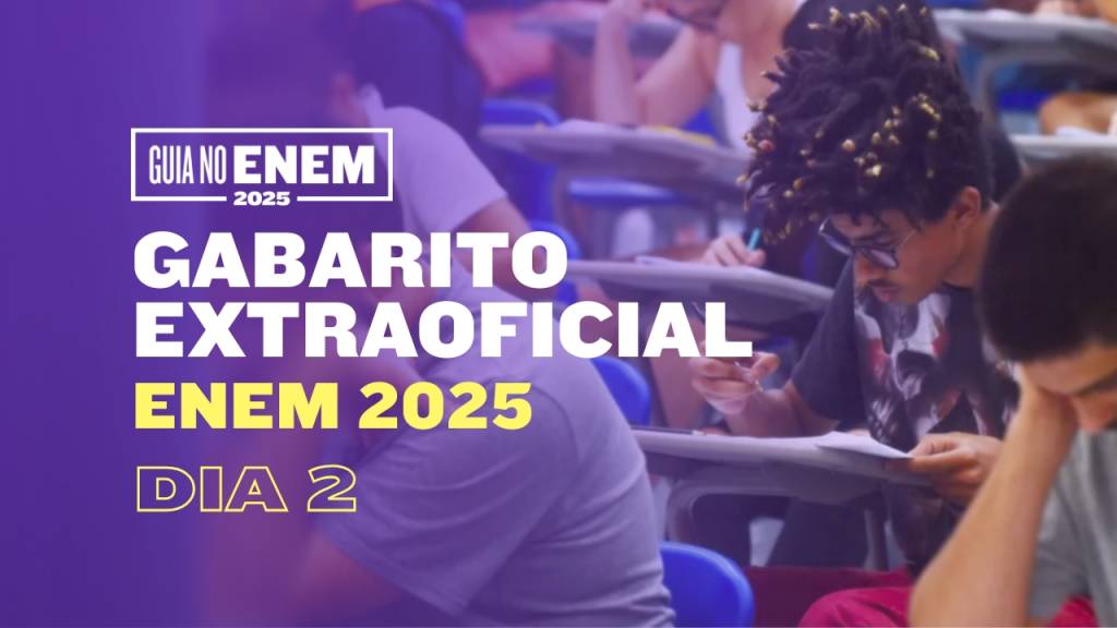Gabarito Enem 2025 segundo dia: veja correção extraoficial