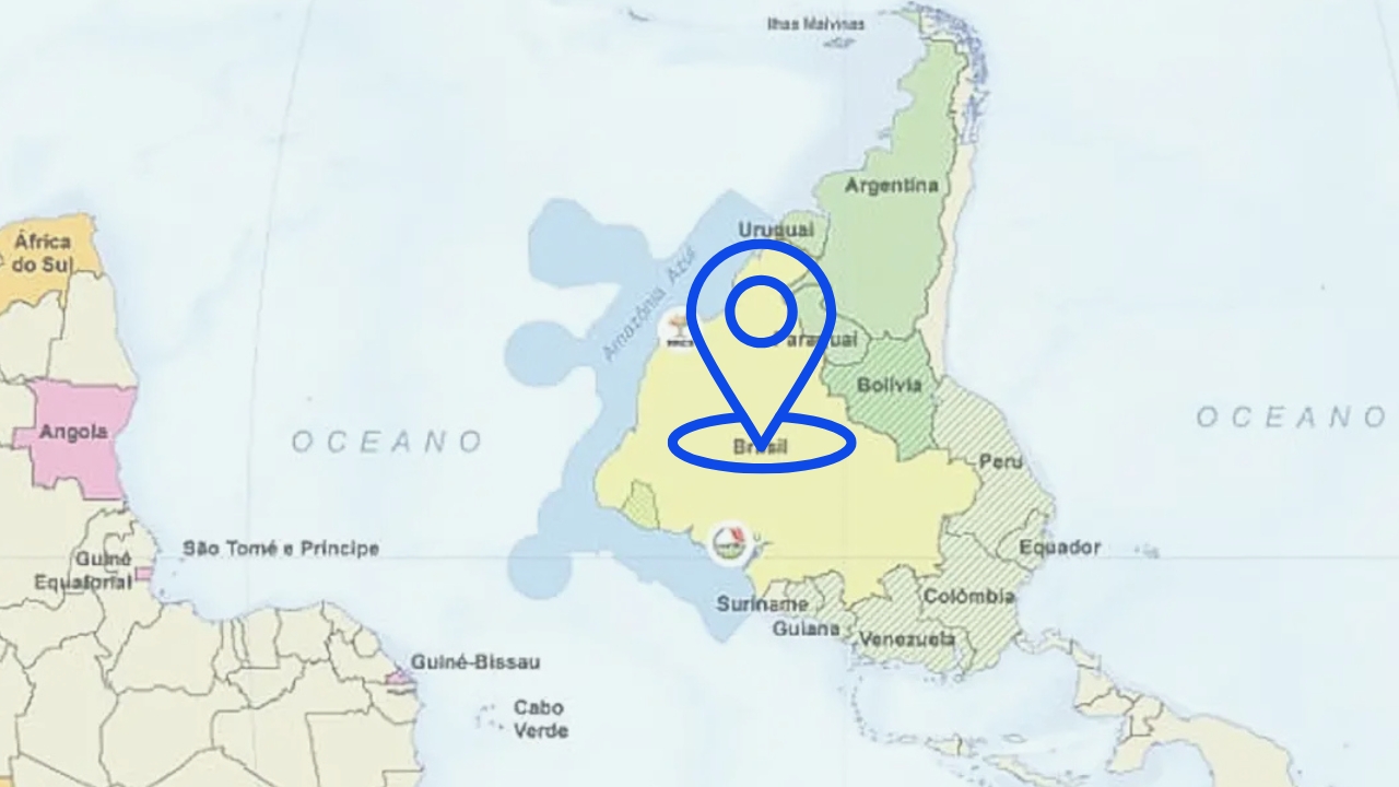 mapa invertido do IBGE